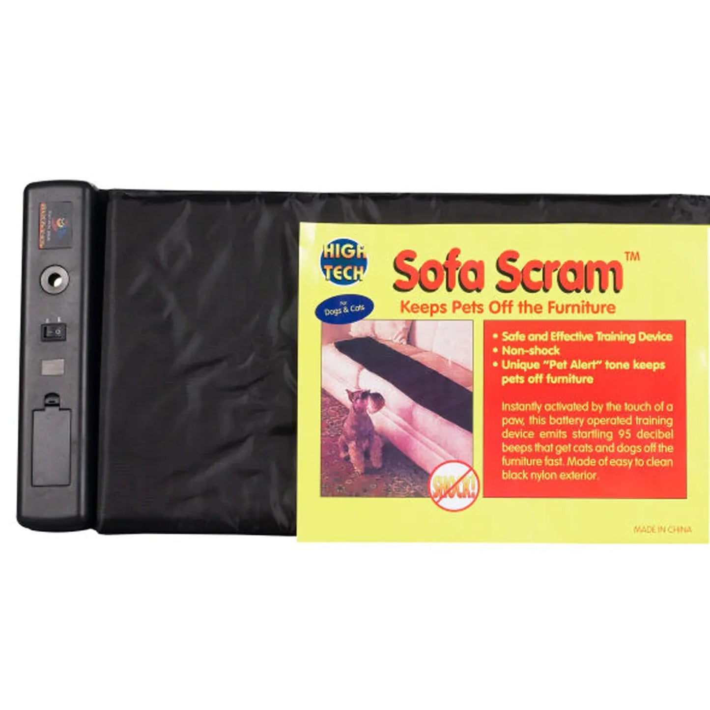 High Tech Pet Sofa Scram Sonic Pad Pet Deterrent